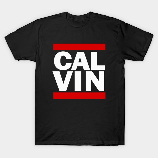 John Calvin Hip Hop T-Shirt by dumbshirts